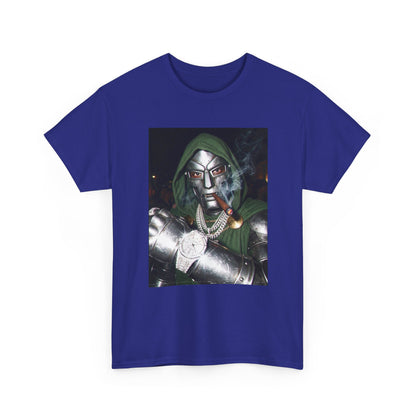 Masked Villain Smoking Cigar Checking Watch