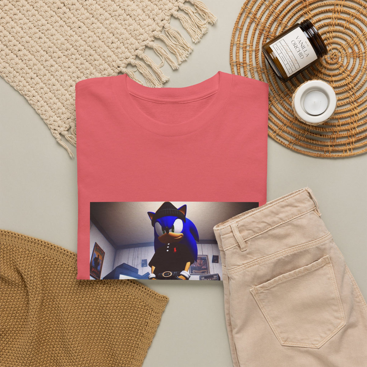 Sonic Drip With PlayStation Room Tee