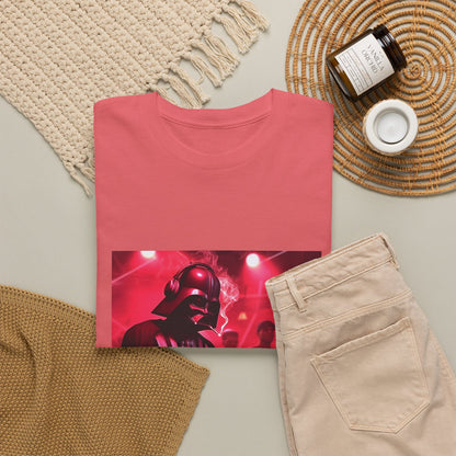 Darth Vader DJ Mixing And Smoking Tee