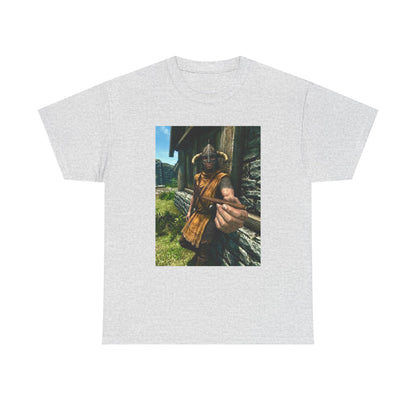 Horned Warrior Offering A Blunt Tee