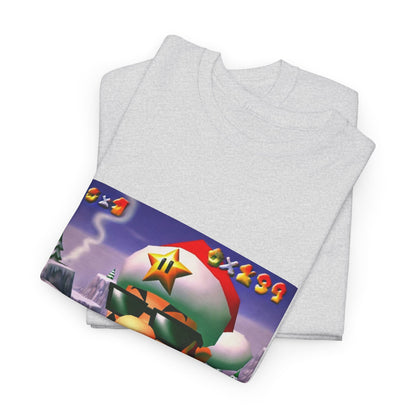 Cool Mario Santa Smoking Cigar Tee