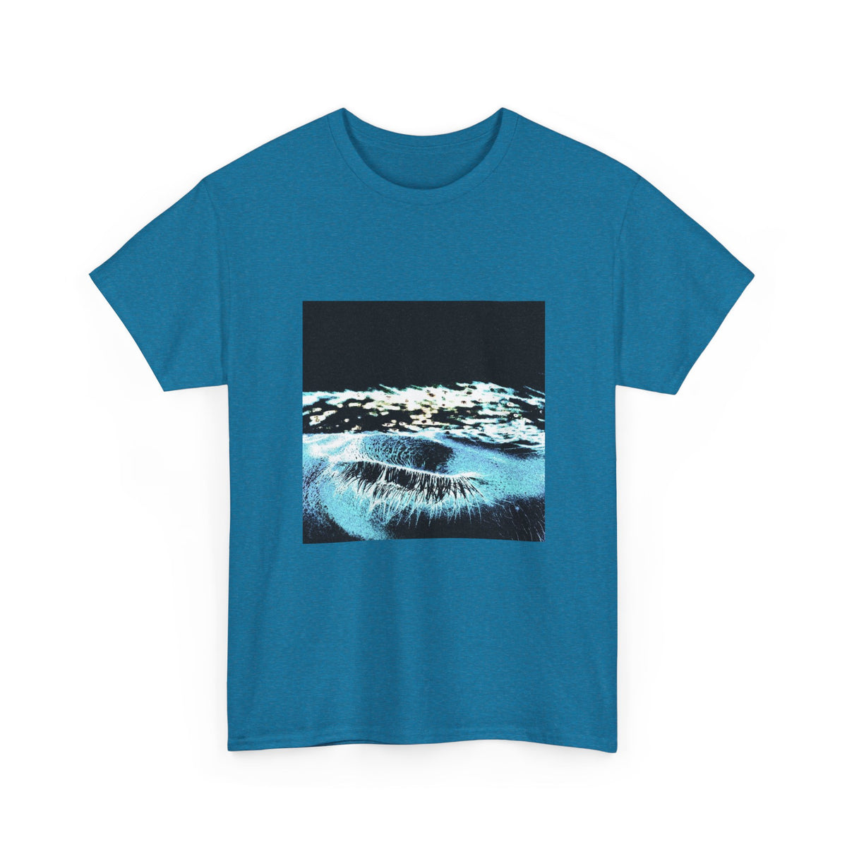 Hidden Green Pulse Graphic Tee