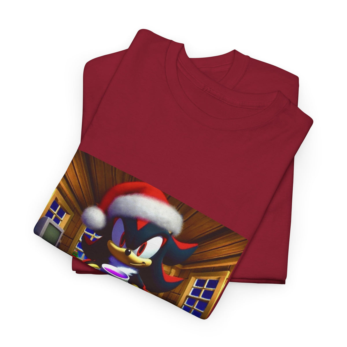 Shadow The Hedgehog With Holiday Purple Drink