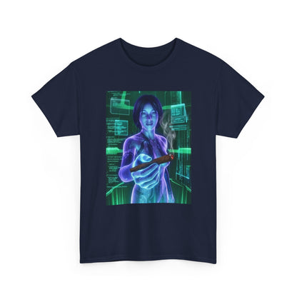 Hologram Goddess Offering You A Blunt