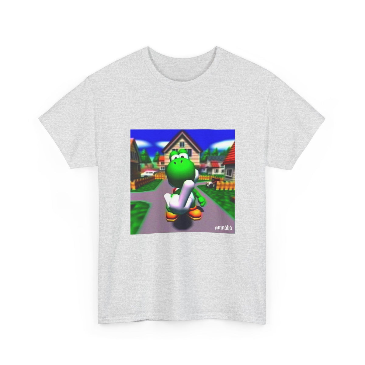 Yoshi Giving The Finger In Neighborhood Tee