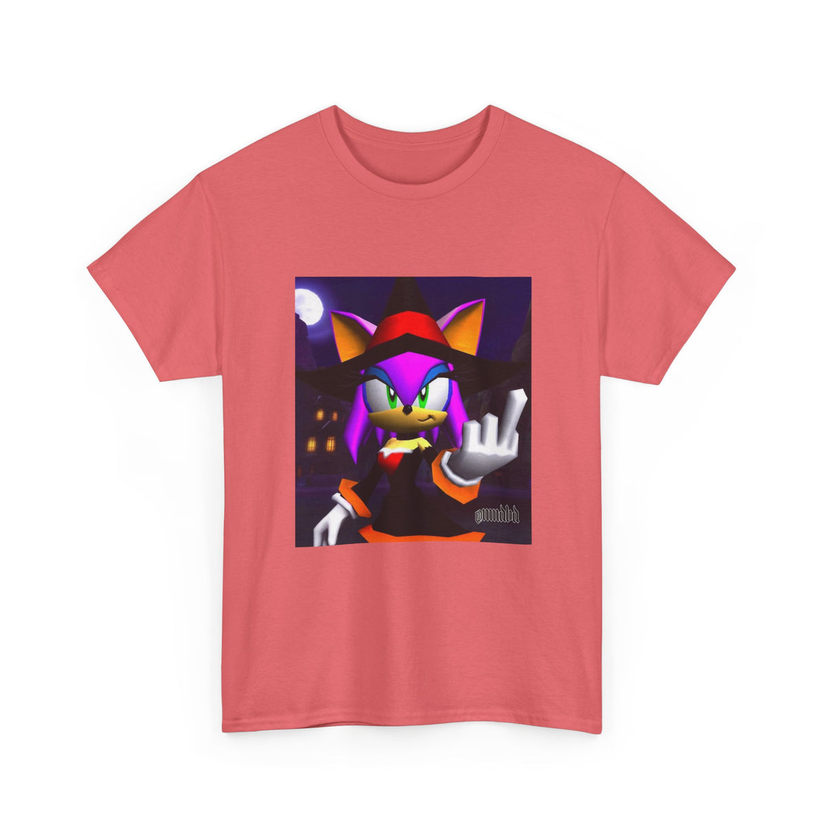 Witchy Sonic Character Giving Middle Finger