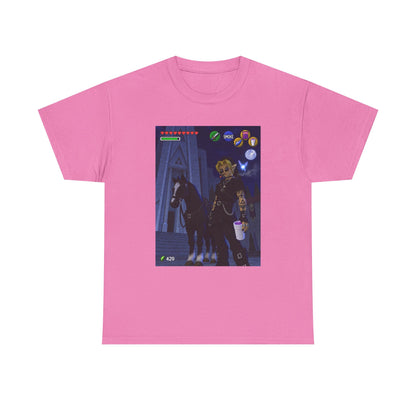 Goth Link Smoking With Epona Tee