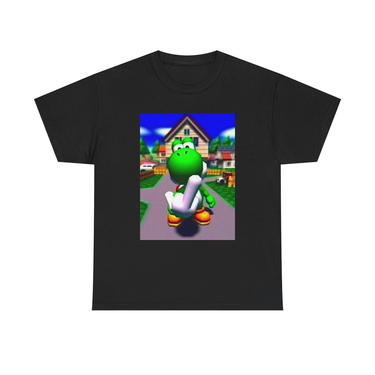 Yoshi Giving The Finger Tee