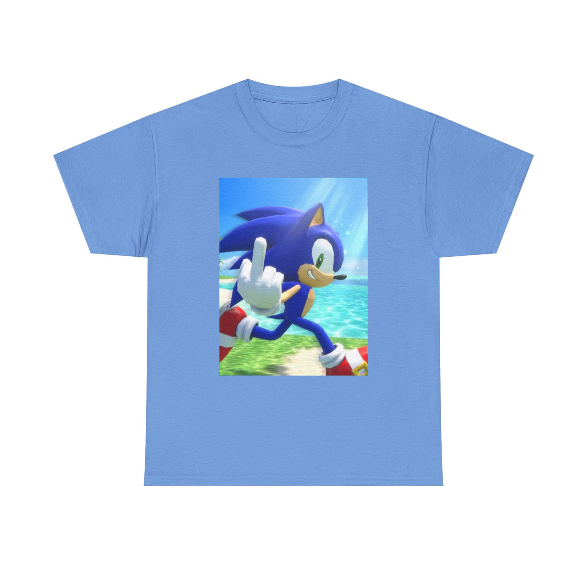 Sonic Gives The Finger Tropical Tee