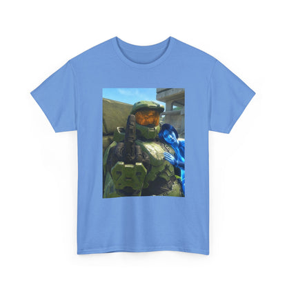 Chief & Cortana Flipping The Bird Tee