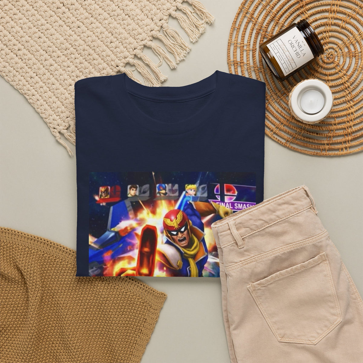 Captain Falcon's Fiery Final Smash Flip-Off