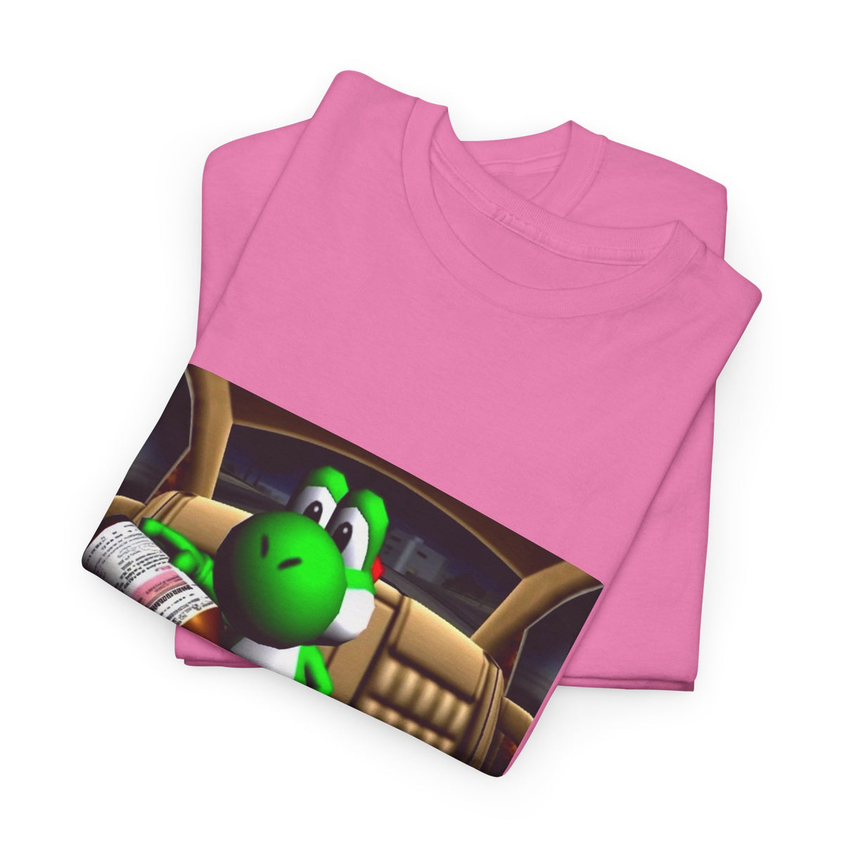 Yoshi Pouring Lean In Car Tee