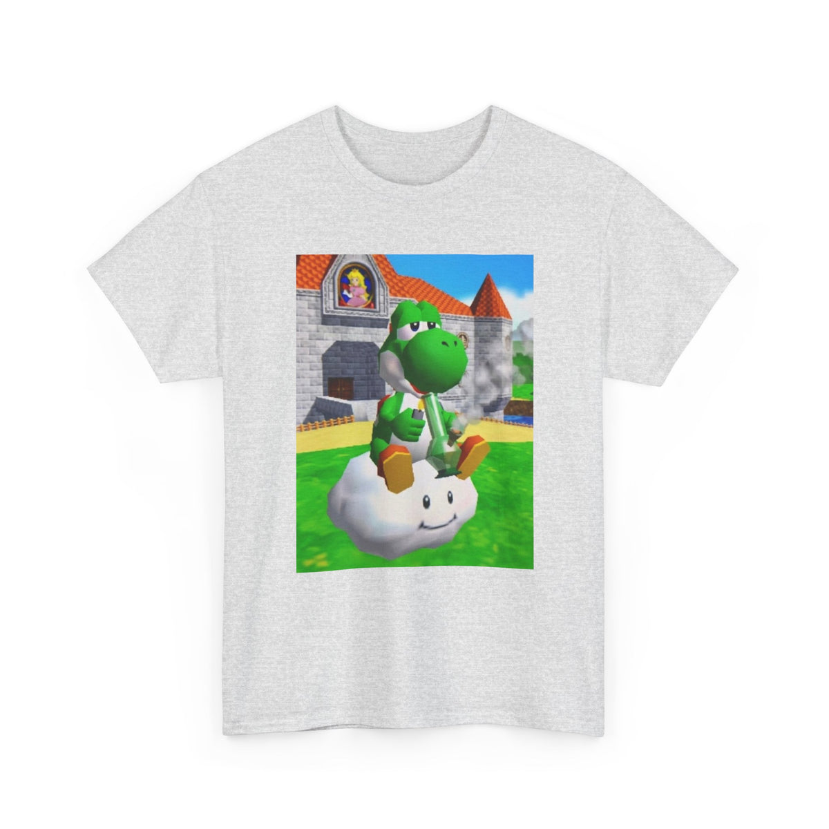 Yoshi Puffing On A Cloud Tee