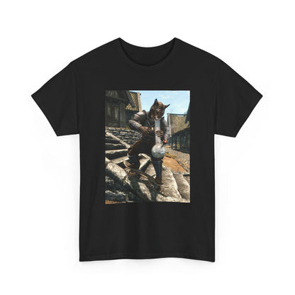 Neon Haze Horizon Graphic Tee