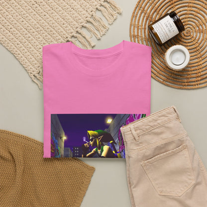 Edgy Link Smoking In Alley Tee