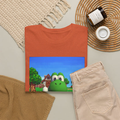Yoshi Giving The Finger On A Tee