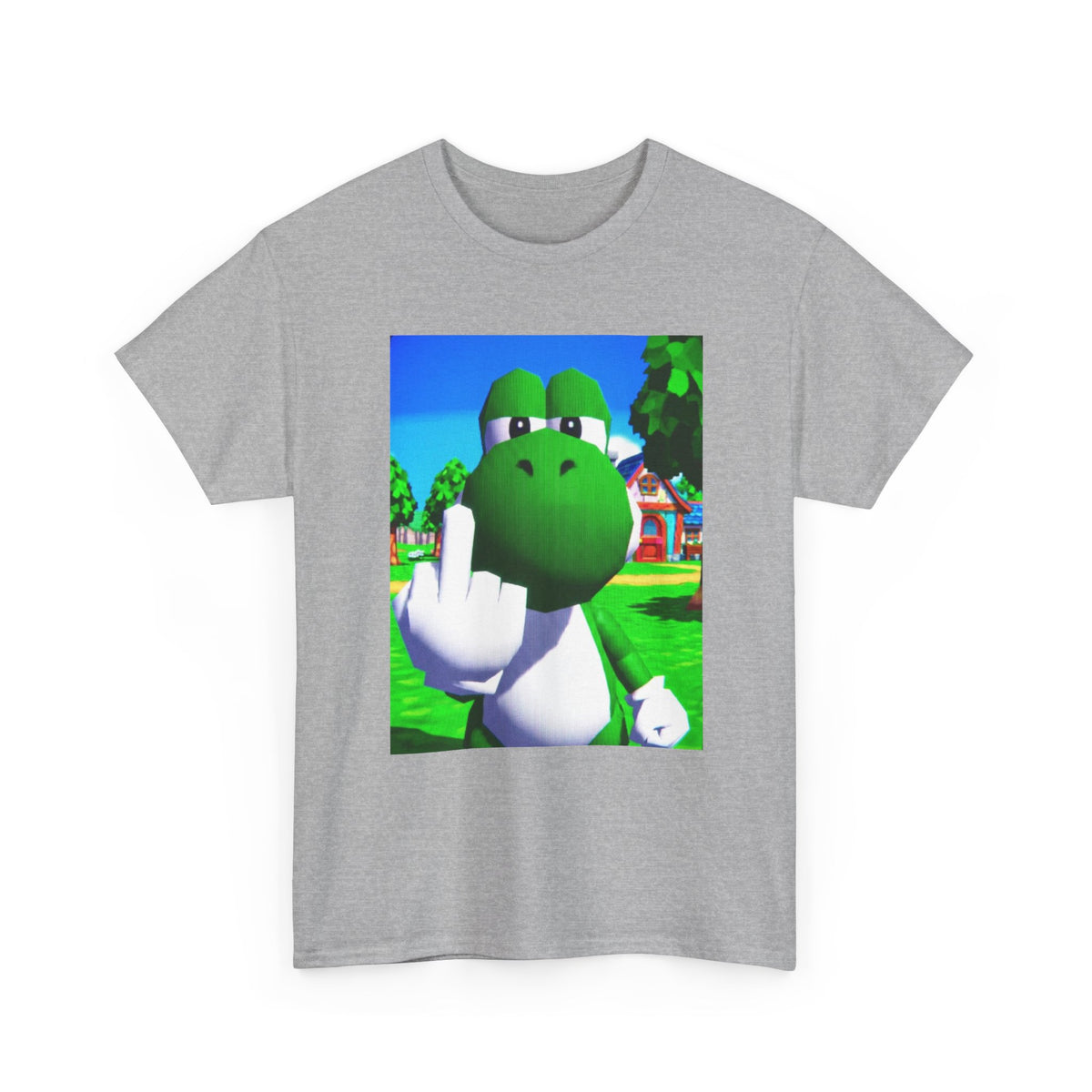 Yoshi Giving The Finger Tee (Design 4)