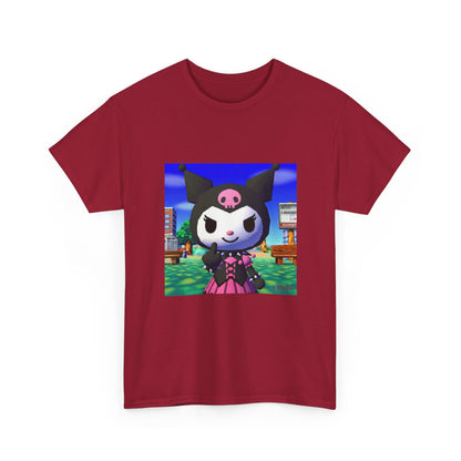 Kuromi Flipping The Bird In Animal Crossing