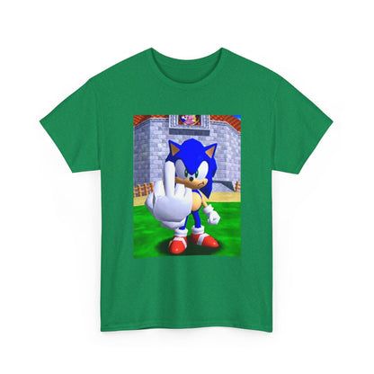 Sonic Flipping Off In The Castle Grounds