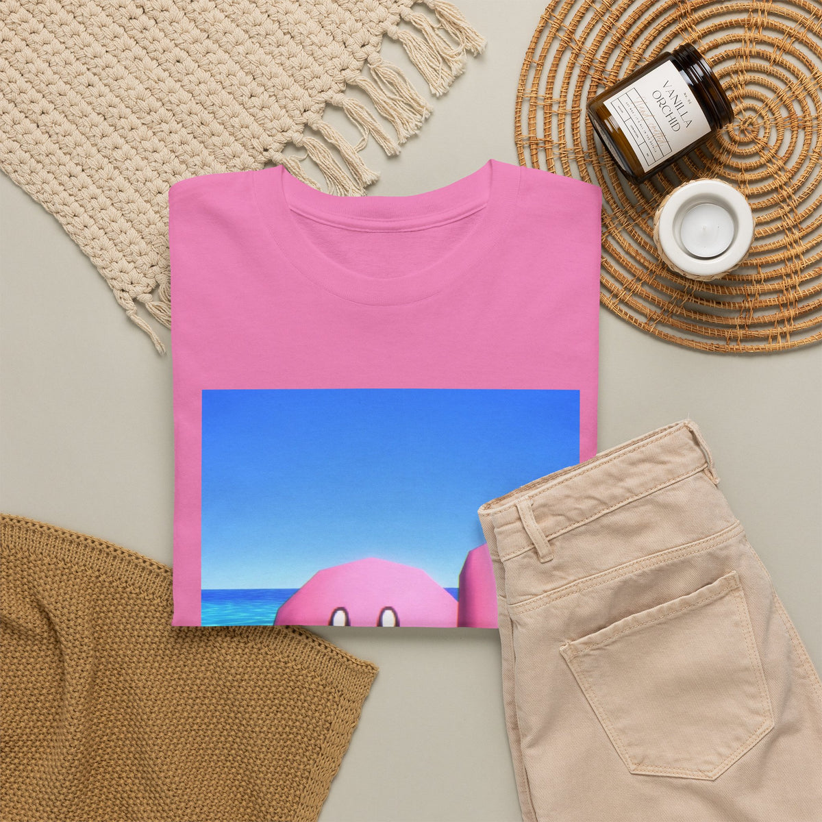 Kirby Flipping The Bird Tee