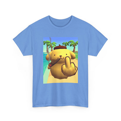 Pompompurin Smoking And Flipping The Bird