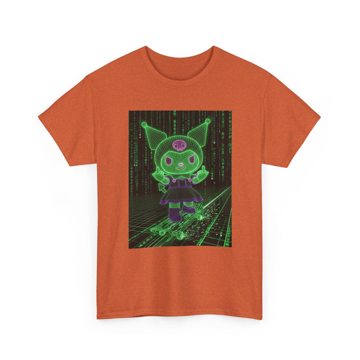Wireframe Kuromi Skater Grinding Matrix Tee