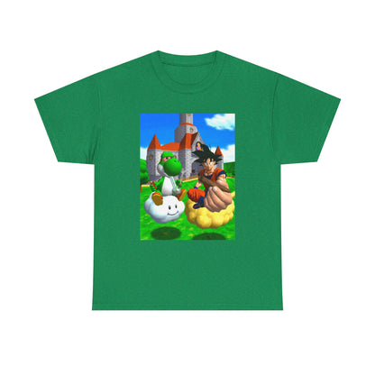 Yoshi And Goku Sharing A Smoke Tee