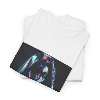 Holographic Raven Sorceress Shimmers Mysteriously