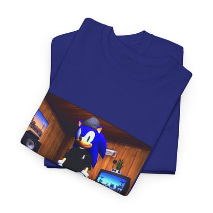 Gamer Sonic Dressed To Chill