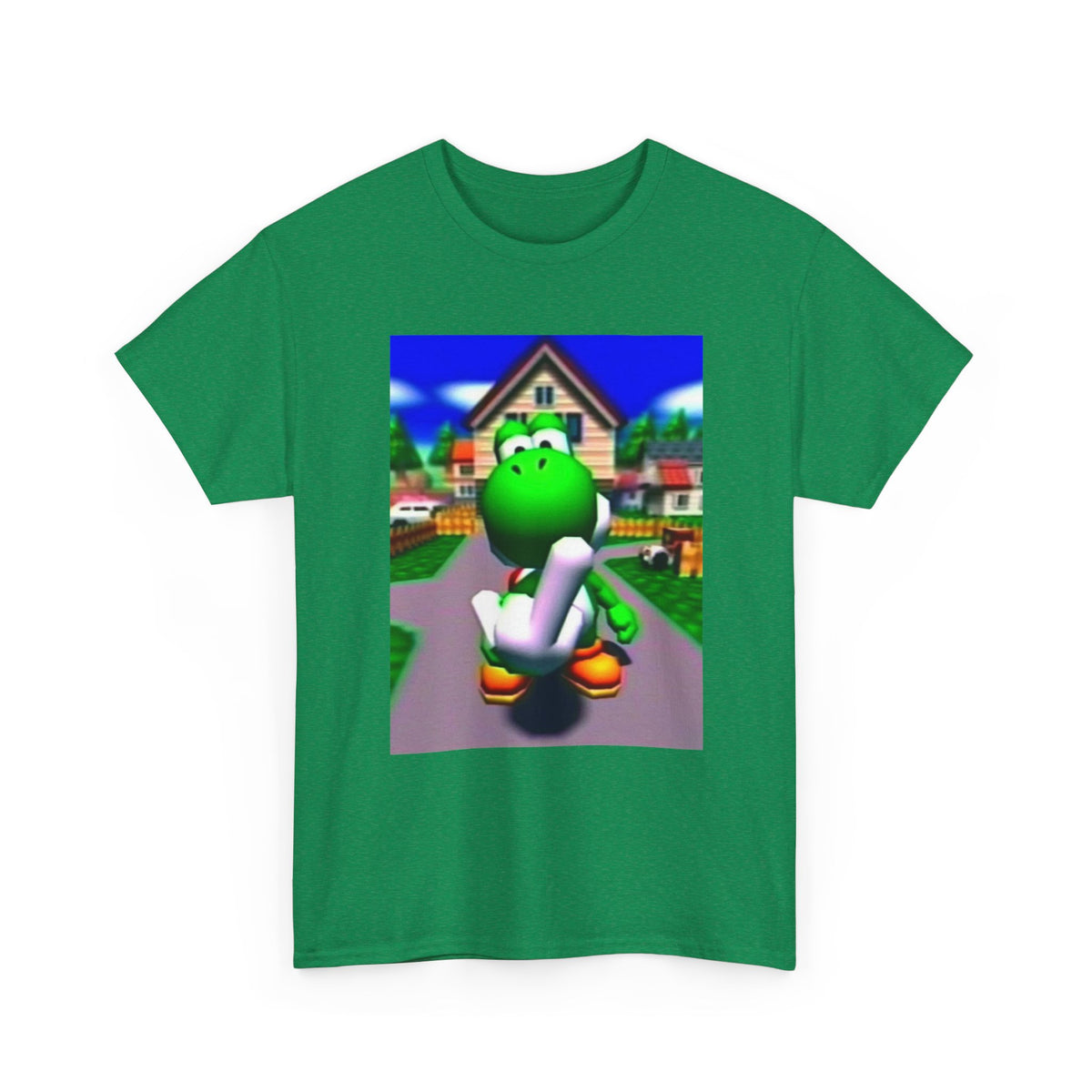 Yoshi Giving The Finger Tee
