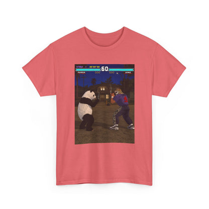 Panda And King Smoking Cigars Street Fight Tee