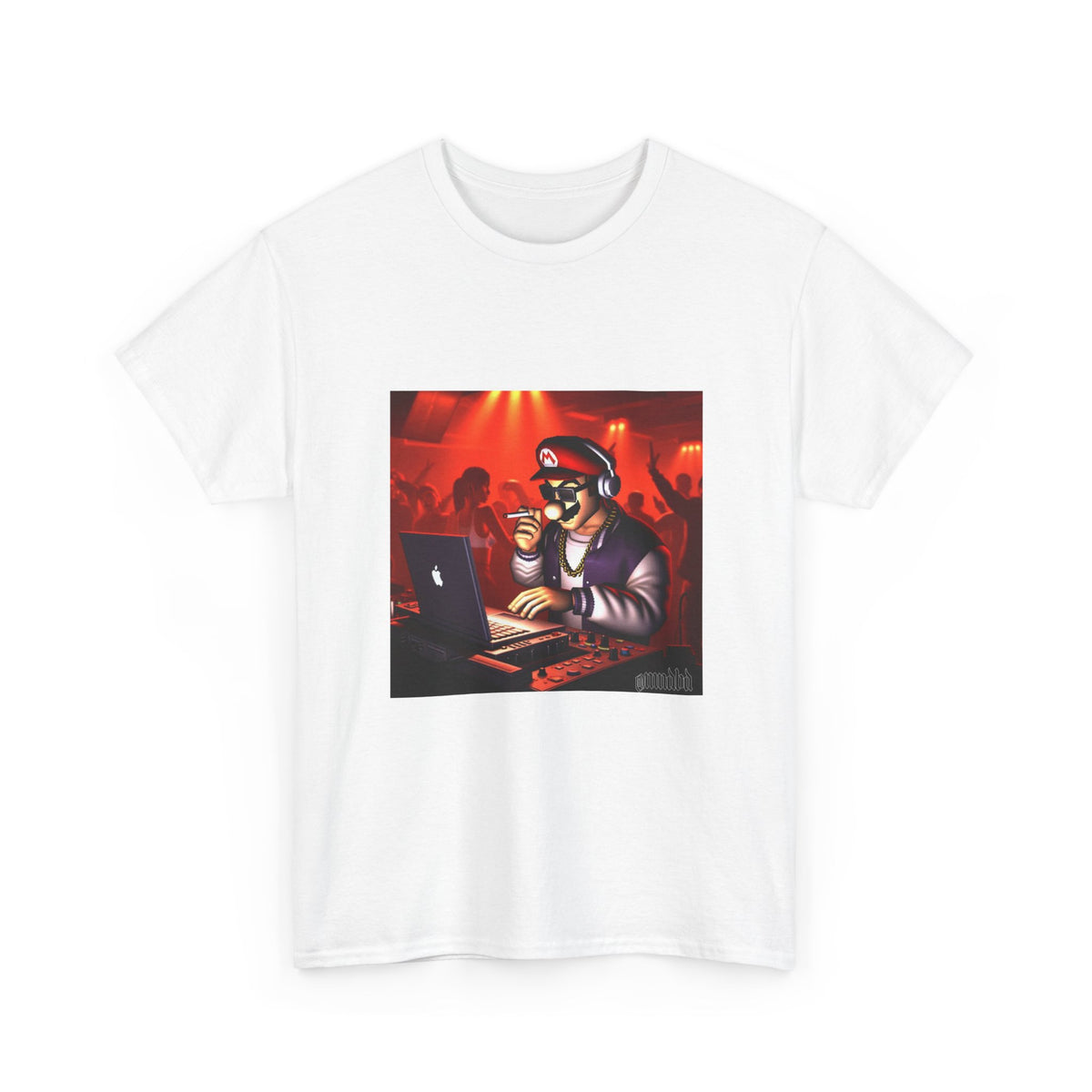 DJ Mario Smoking At The Club Tee