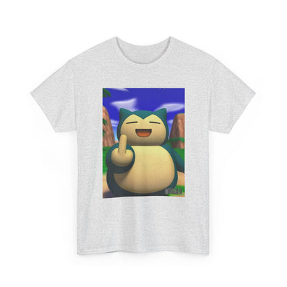 Snorlax Flipping The Bird Tee