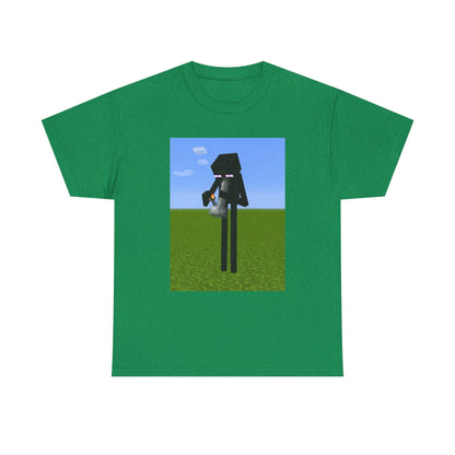 Enderman Lighting Up A Bong Tee