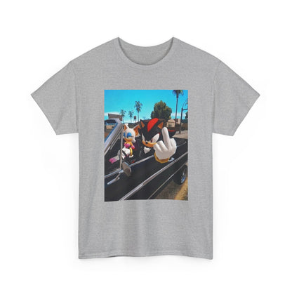 Shadow And Rouge Flipping The Bird Tee