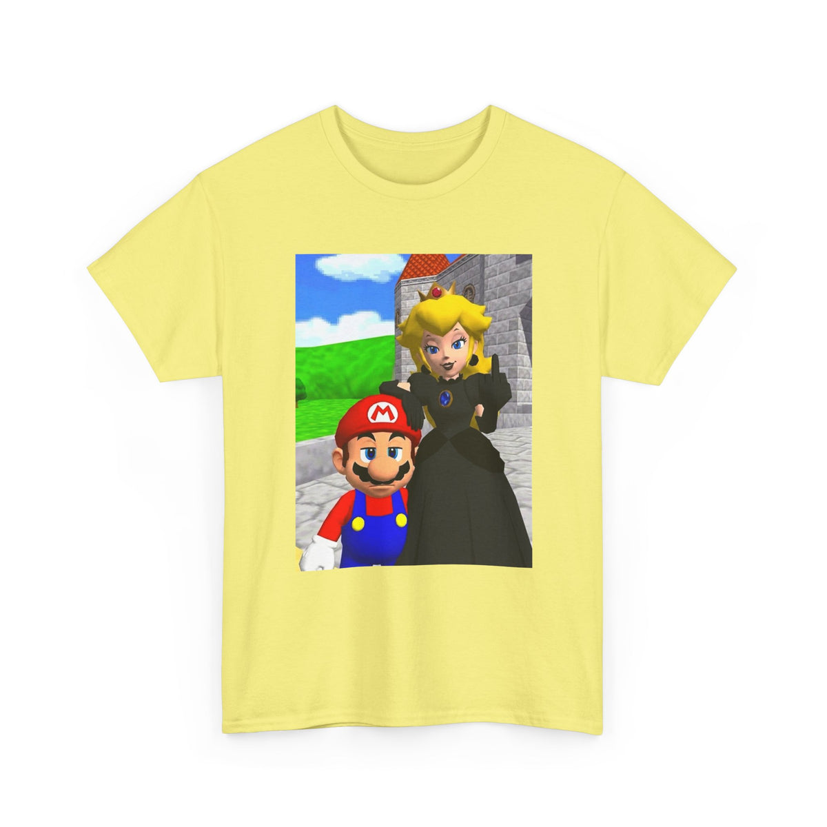 Princess Peach Flipping The Bird Tee