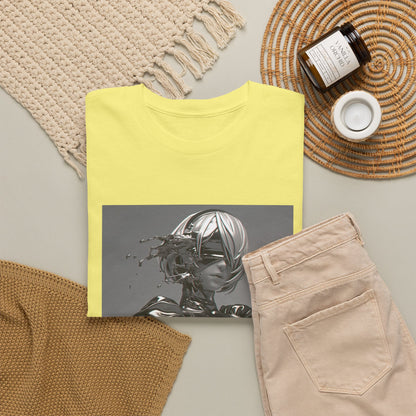 Liquid Chrome Abstract Tee