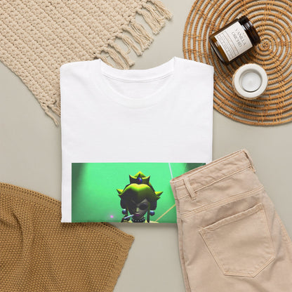 Princess Peach DJing And Smoking Tee