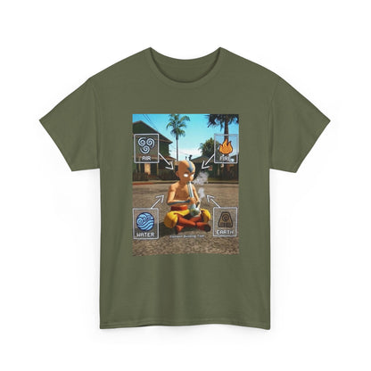 Aang Smoking On The Street Tee