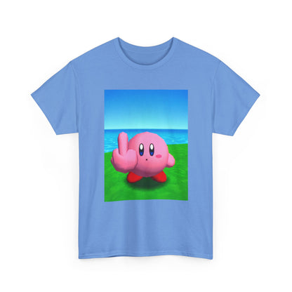 Kirby Flipping The Bird Tee (Design 5)