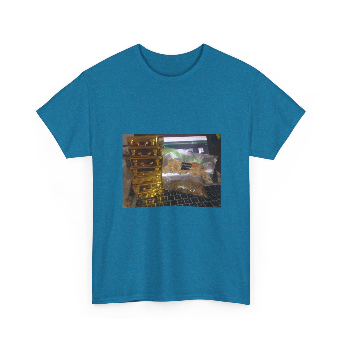 Gold Briefcase Stash Tee