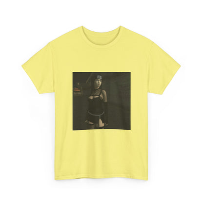 Anime Kunoichi Character Street Scene Tee