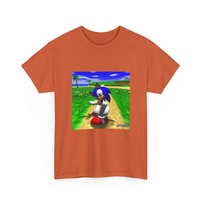 Sonic On A Trippy Green Hill Zone