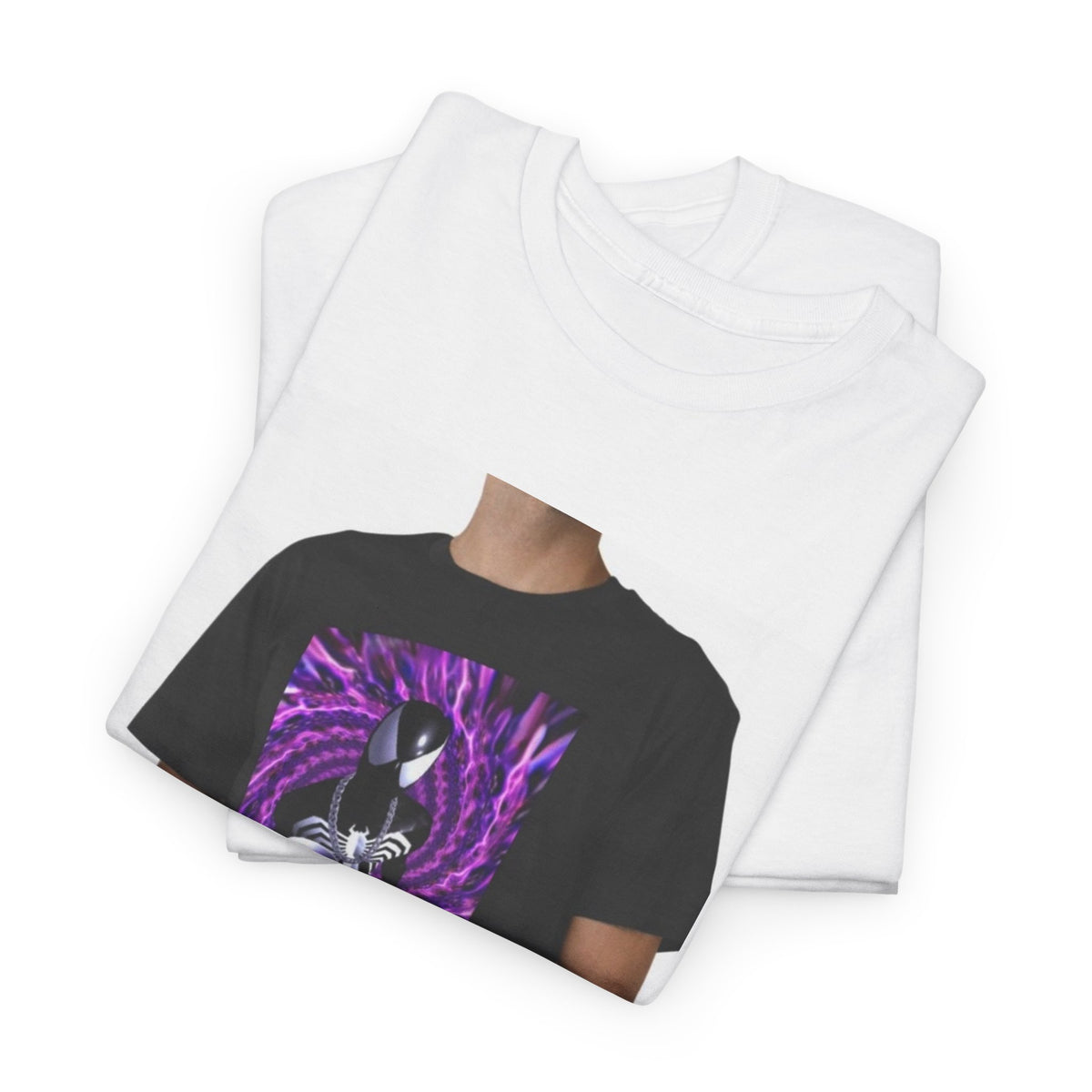 Symbiote Spidey Sipping Lean Tee