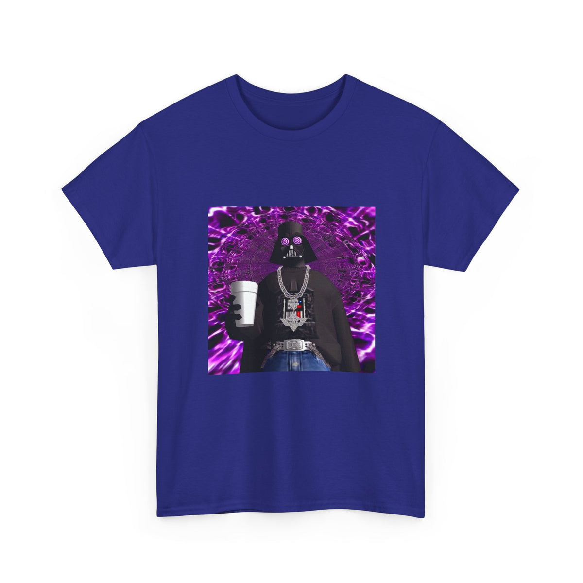 Stoner Vader Sipping Purple Drink Tee