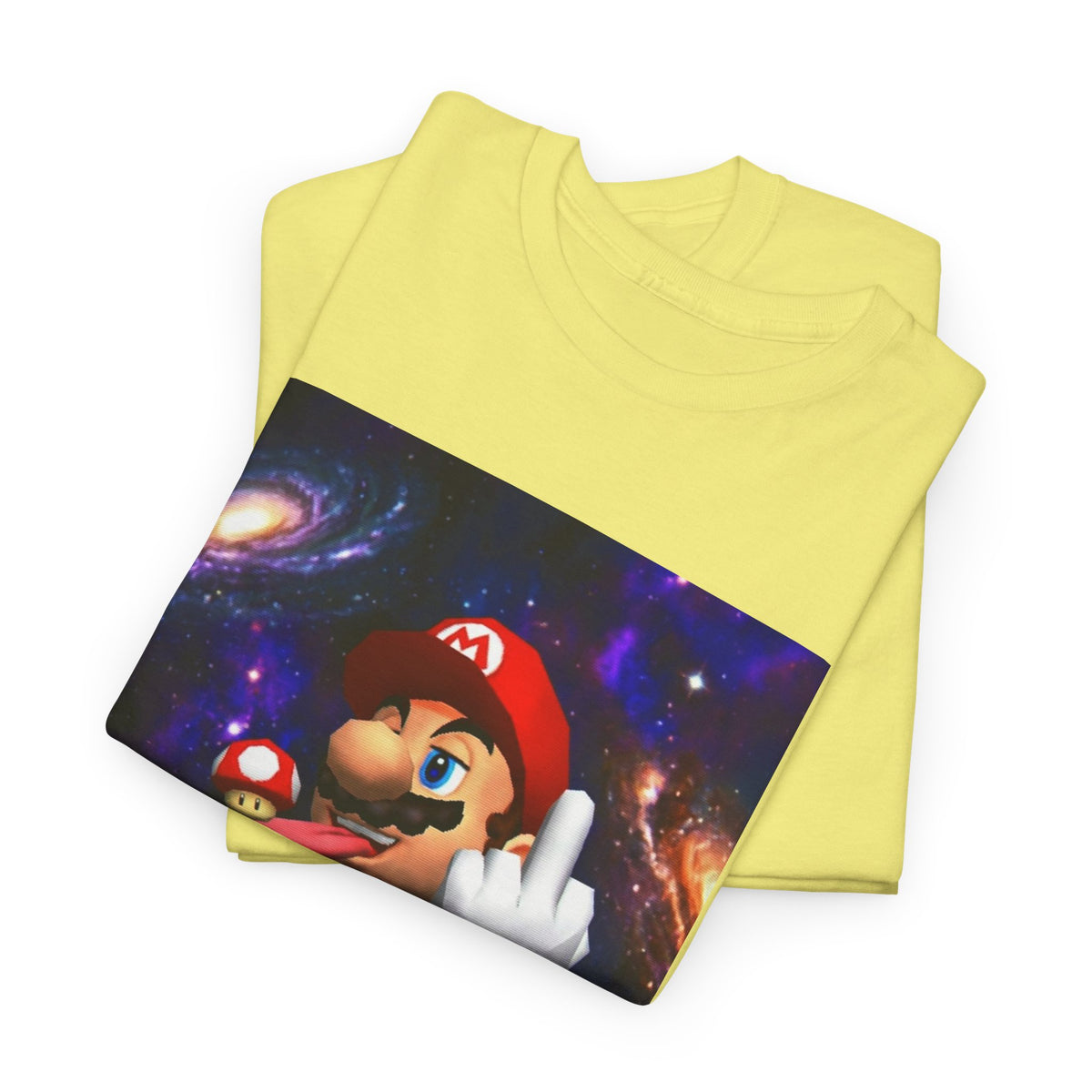 Mushroom-Tripping Plumber Gives The Finger Tee