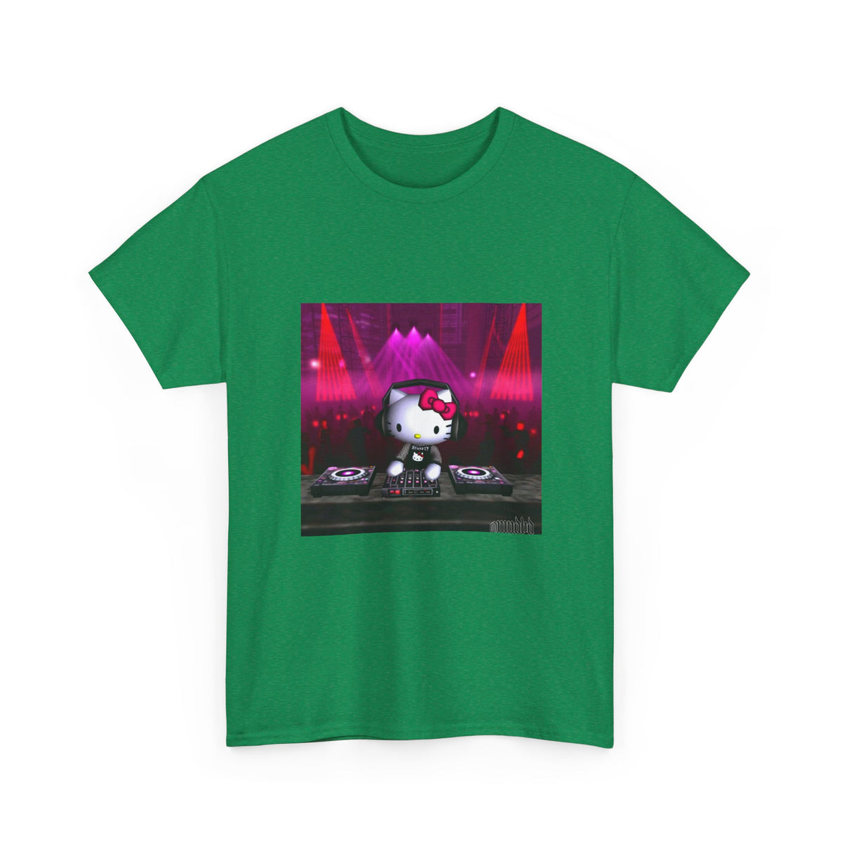 Hello Kitty DJing At The Rave
