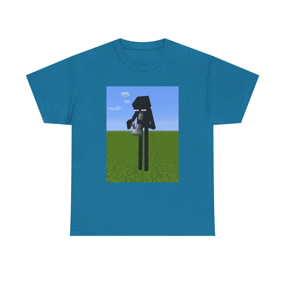 Enderman Lighting Up A Bong Tee