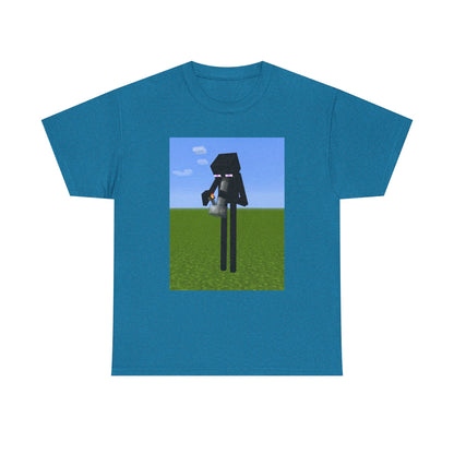Enderman Lighting Up A Bong Tee