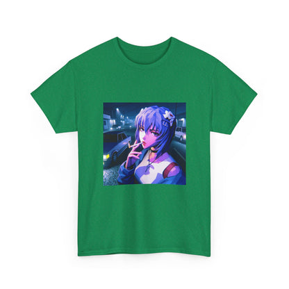 Rei Ayanami Riding GTA Streets Tee